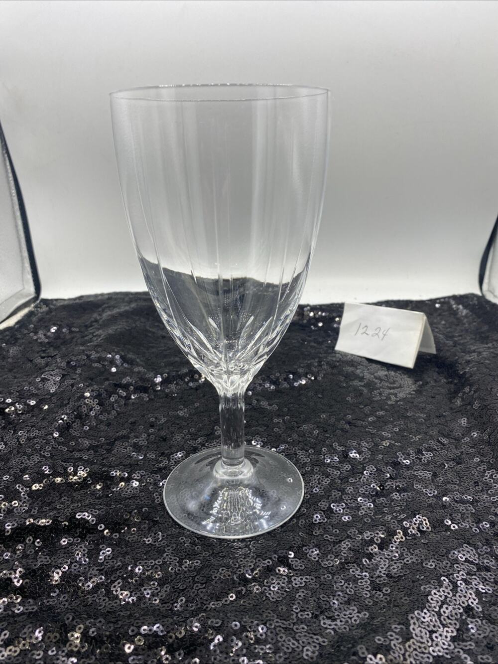 Cristal D'Arques-Durand Elise Iced Tea Glass 90712 7 3/4” Tall